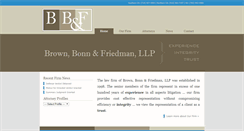 Desktop Screenshot of brownbonn.com